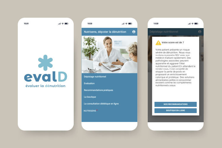 evalD : l'application pour évaluer la dénutrition